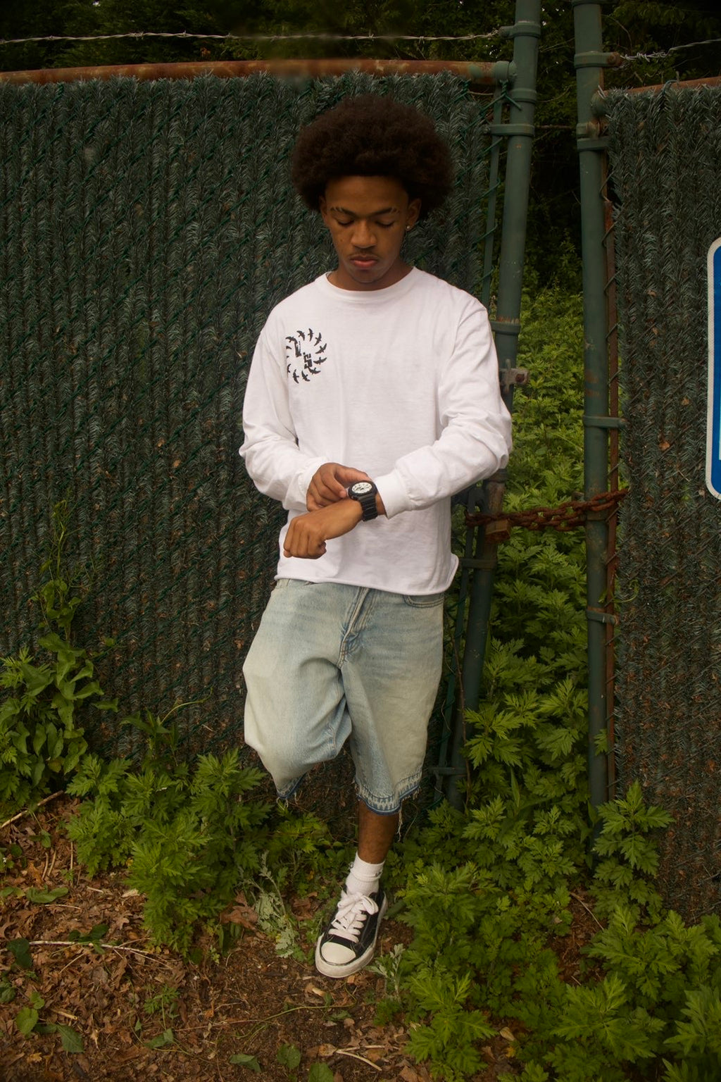 ‘Bird’ long-sleeve